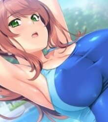 【二次エロ】可愛くてエッチな水着姿をした女の子のエロ...