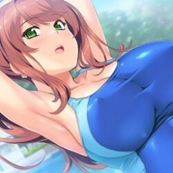 【二次エロ】可愛くてエッチな水着姿をした女の子のエロ画像【34枚】